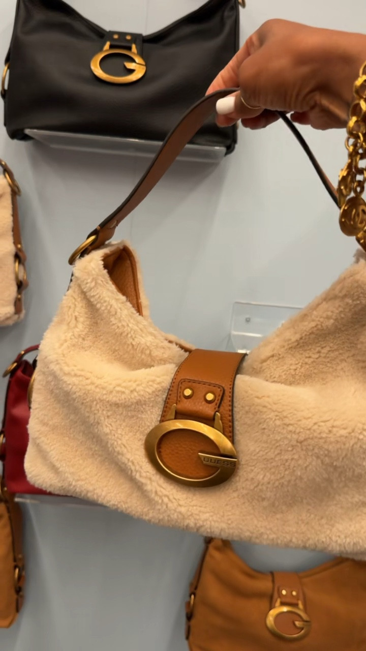 These Guess bags are the cutest! This Sherpa is SO cute. Add a little texture to your outfit & it is the perfect fall accessory. There are so many colors and all under $200. I love the buckle!

#LTKSeasonal #LTKStyleTip #LTKCon