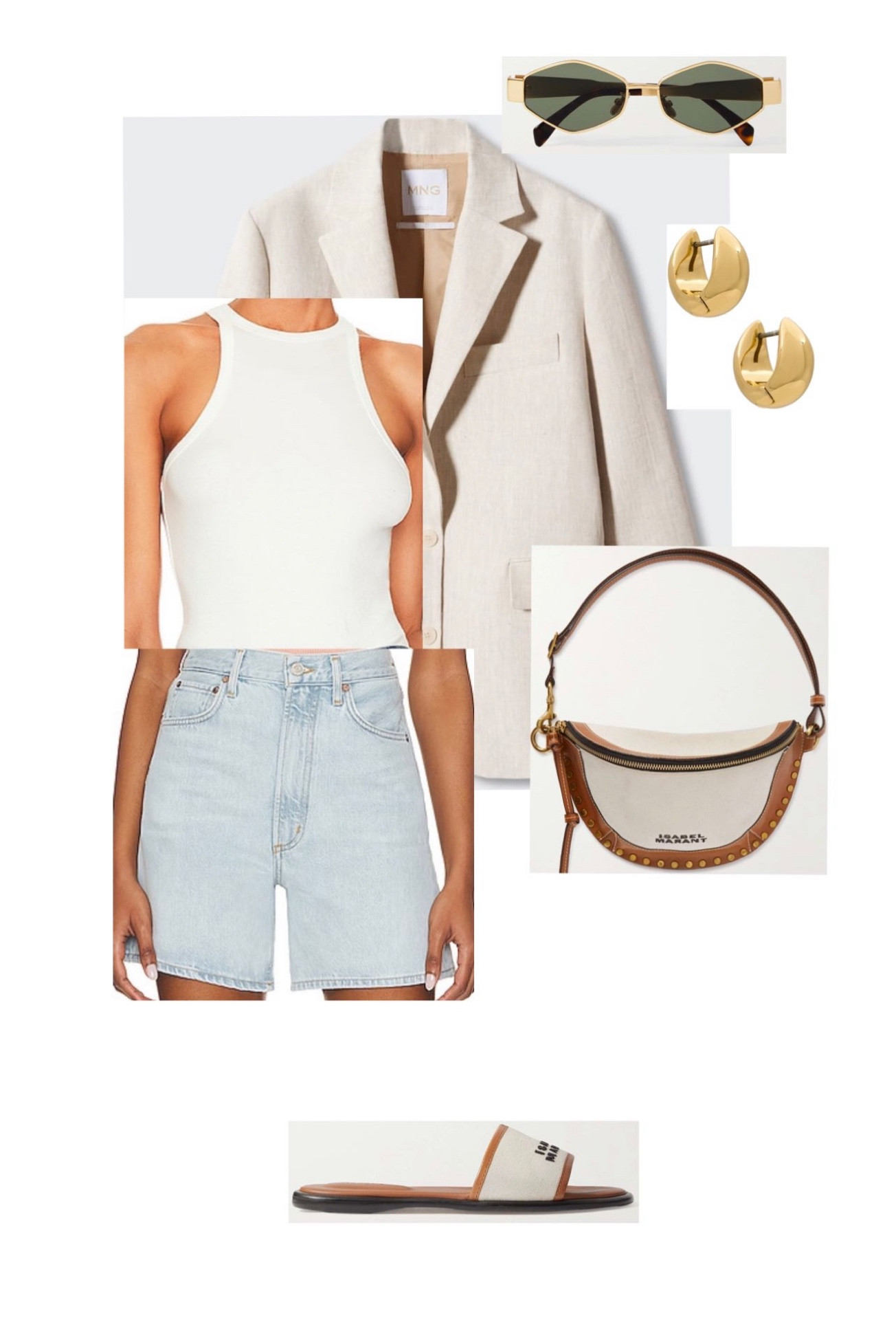 Denim shorts outfit 

#LTKU #LTKtravel #LTKstyletip