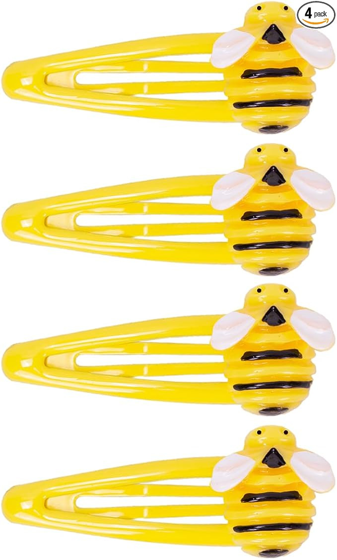 IKOLA 4PCS Snap Hair Clips, Bees | Amazon (CA)