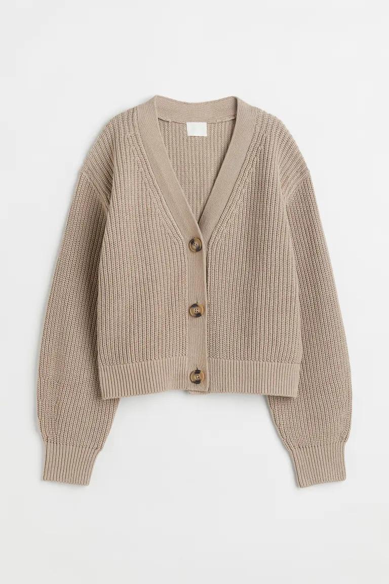 Rib-knit Cardigan | H&M (US + CA)