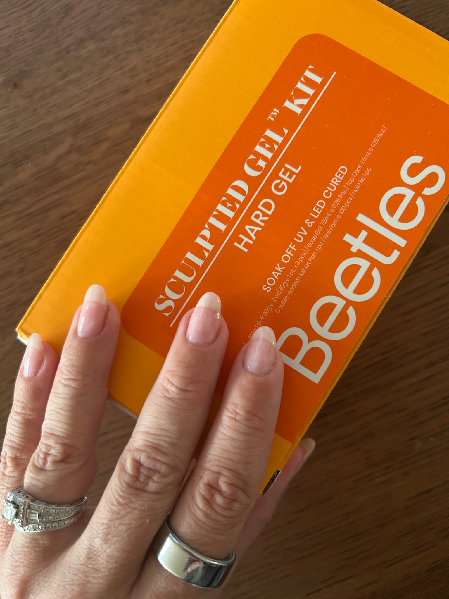 LOVING these gel nails! My real nails with the Beetles sculpting gel to make them hard and durable! Easy to use too! 



#LTKBeauty #LTKStyleTip #LTKFindsUnder50