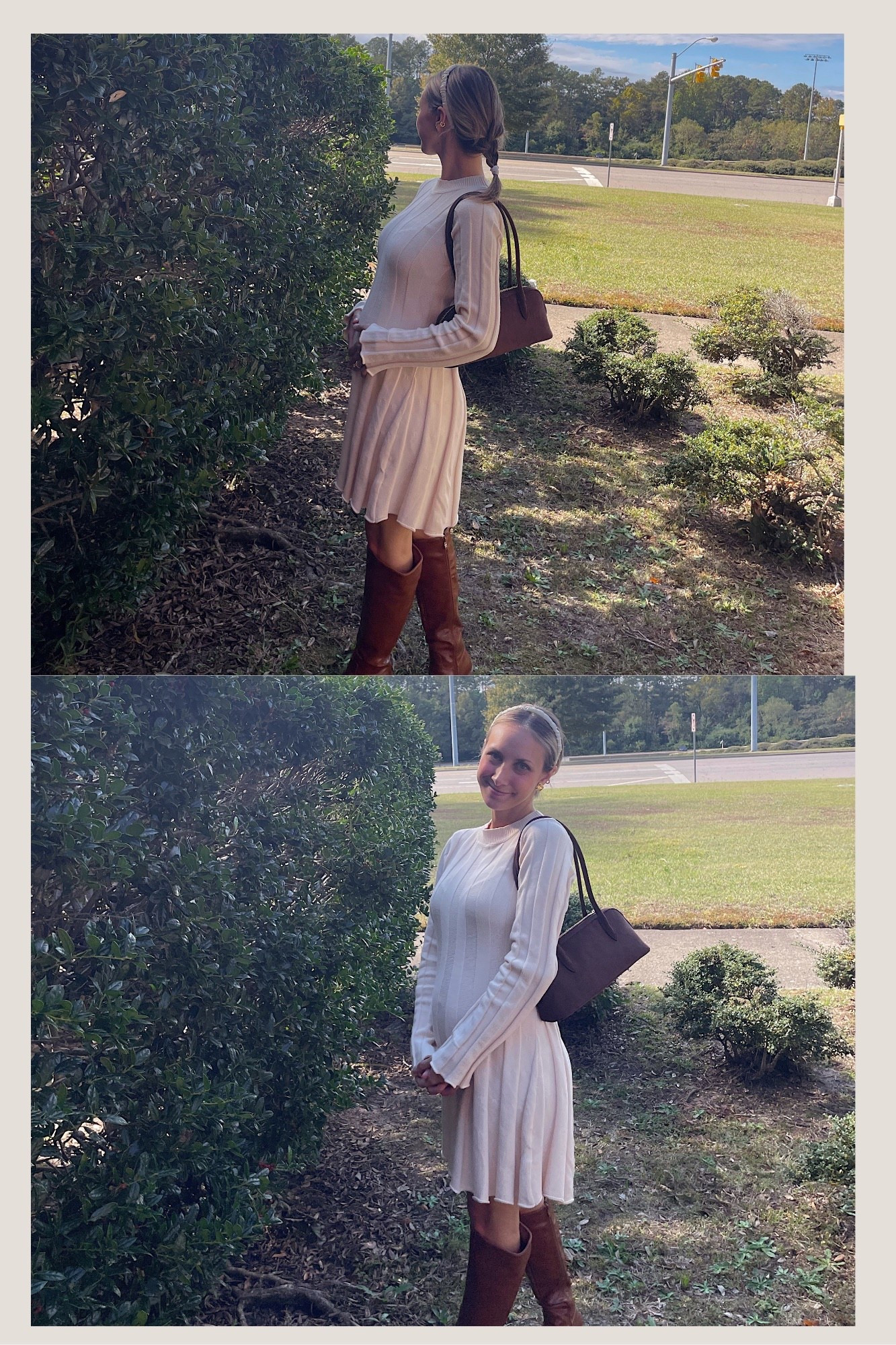 Cutest fall dress! I wore this one to church⛪️🔔 

#LTKHoliday #LTKPetite #LTKBump