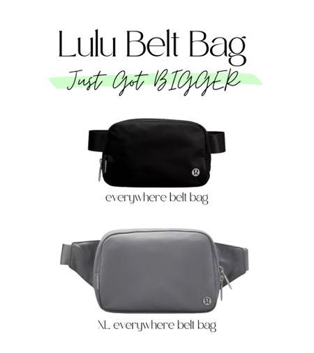 lululemon everywhere belt bag just got bigger - summer bag essential in 9 color options

#LTKunder50 #LTKitbag #LTKstyletip