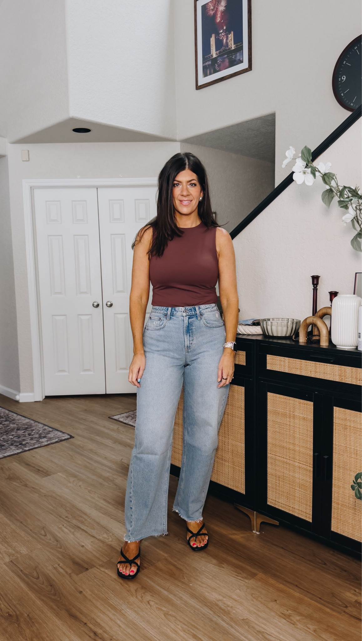 Abercrombie denim sale. Code DENIMAF stacks!

In a medium bra free top 
29 regular curvelove barrel jeans

#LTKSaleAlert #LTKMidsize #LTKTall