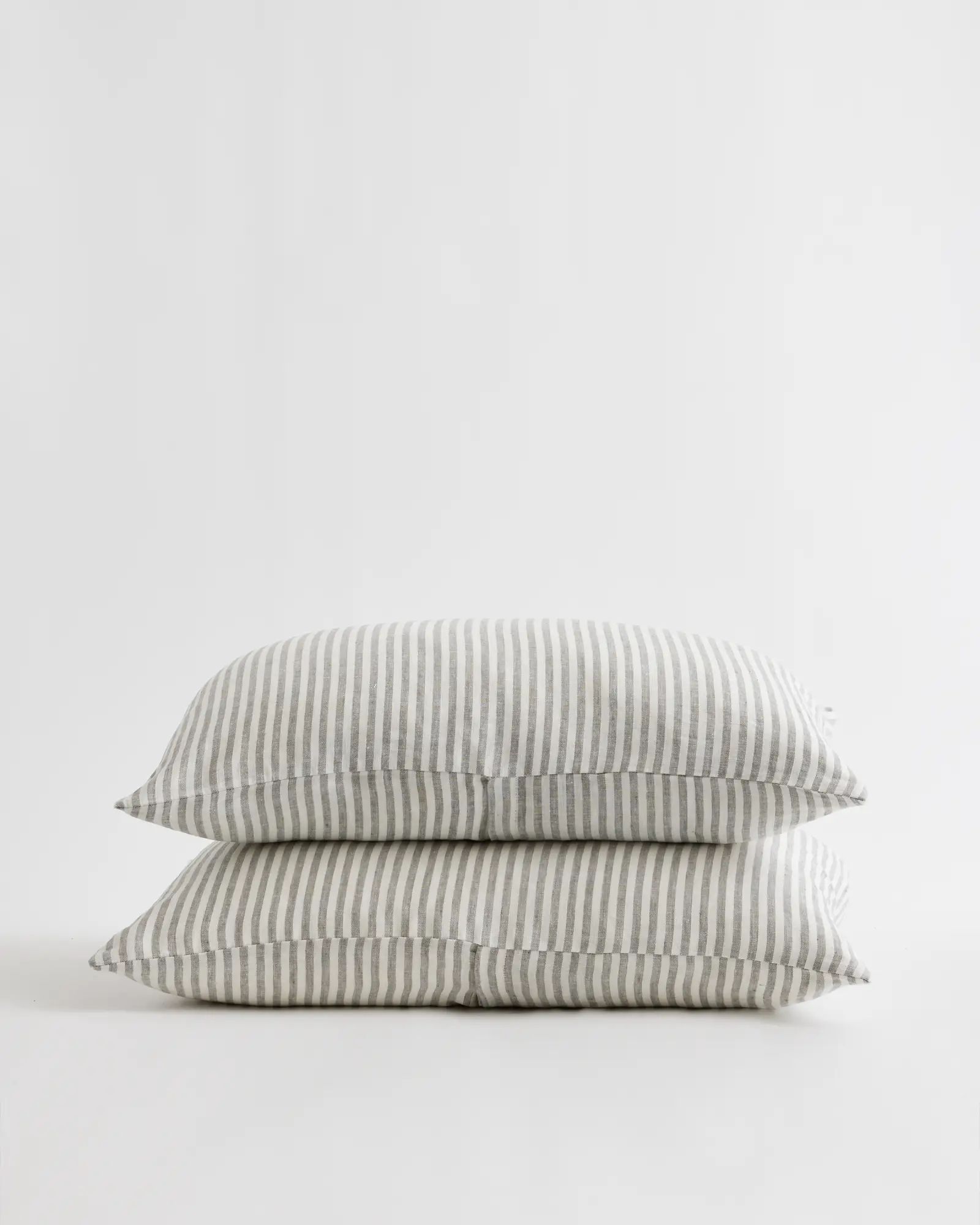 European Linen Stripe Sham Set | Quince