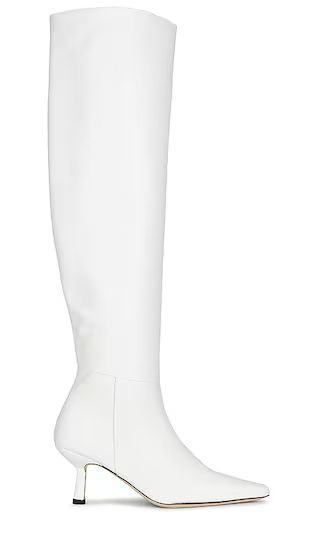 Meghan Boots in White | Revolve Clothing (Global)