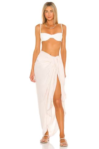 Indah Sarong Solid in Opal from Revolve.com | Revolve Clothing (Global)