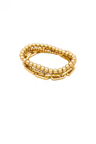 SHASHI Alexandria Bracelet in Gold from Revolve.com | Revolve Clothing (Global)