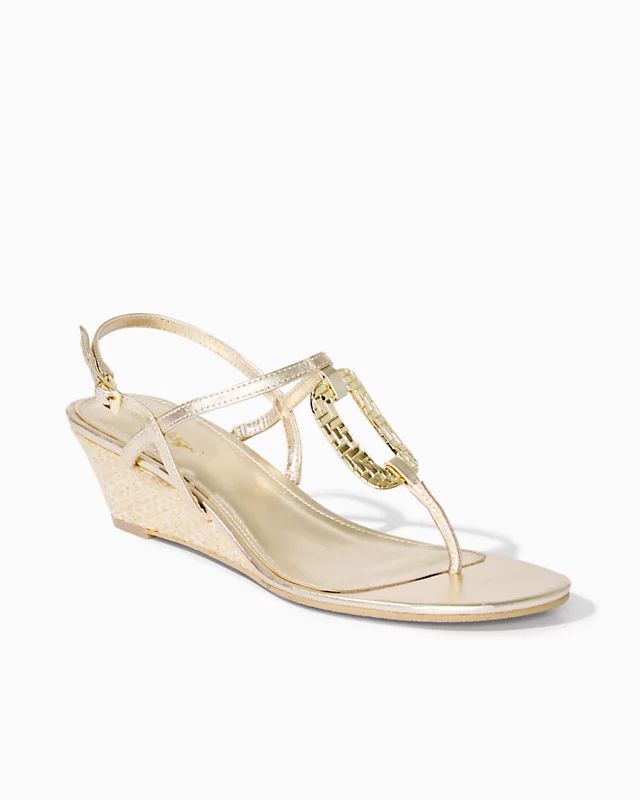 Good As Gold Wedge | Lilly Pulitzer