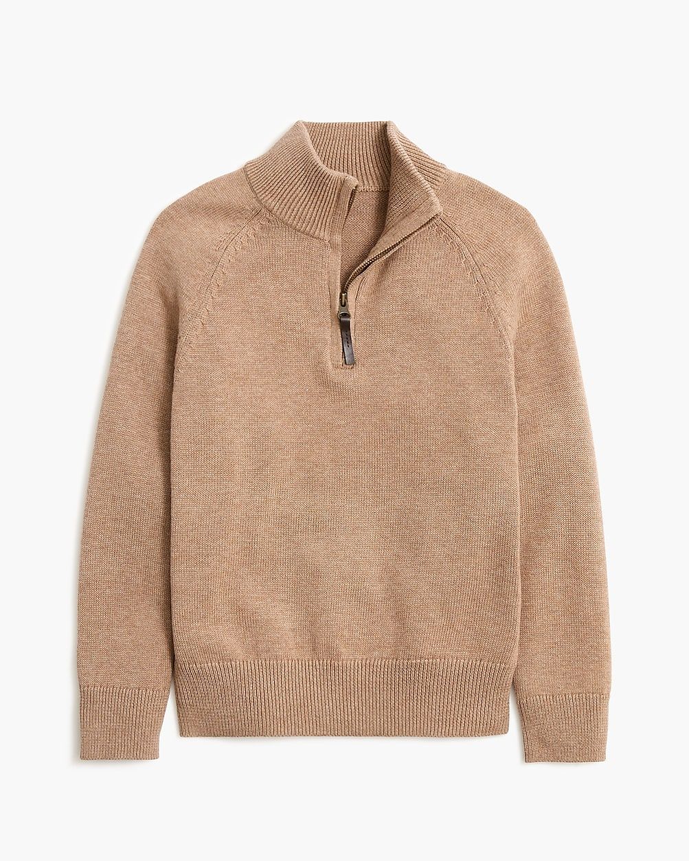 Boys' cotton half-zip pullover sweater | J.Crew Factory