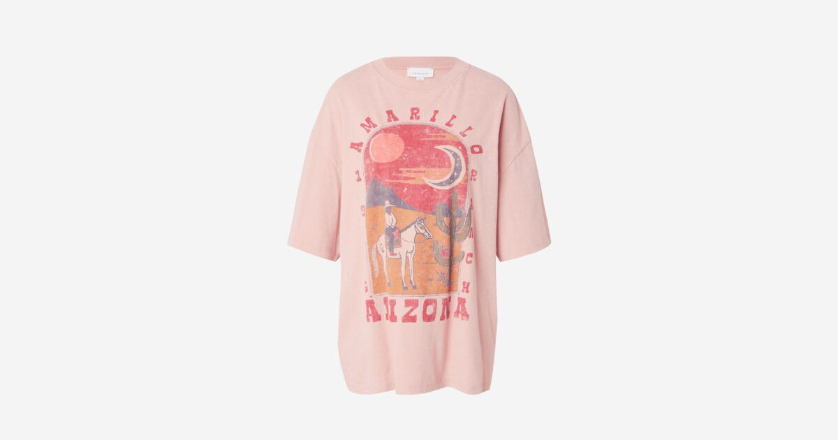 TOPSHOP T-Shirt 'Arizona' in Rosa | ABOUT YOU (DE)