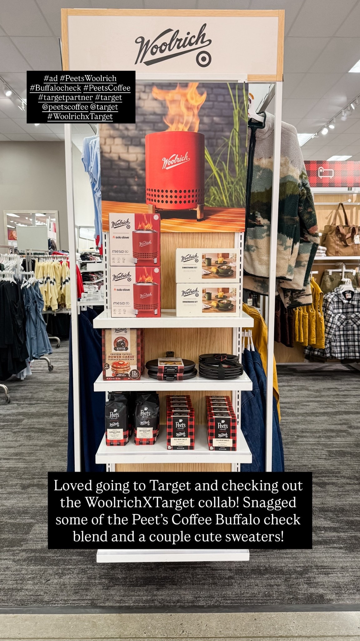 #ad A cozy holiday moment starts right at my coffee bar ☕✨ Featuring Peet’s Limited-Edition Buffalo Check Blend and pieces from the Woolrich x Target Collection, this setup brings all the warmth and pattern of the season. Available now for a limited time only in select Target stores and online here.
#PeetsWoolrich #BuffaloCheck #PeetsCoffee #TargetPartner #Target #WoolrichxTarget @PeetsCoffee @Target @shop.ltk #liketkit


#LTKHome