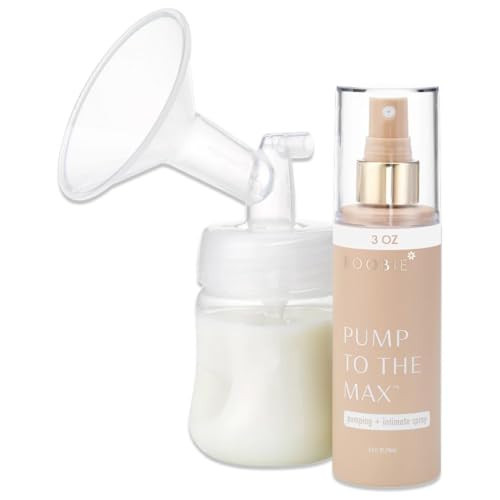 Boobie Pump to the Max Breast Pump & Nipple Comfort Spray | for Breastfeeding Moms | Increase Milk Supply & Ease Pumping Discomfort + Sore Nipples During Nursing | 3 oz | Amazon (US)
