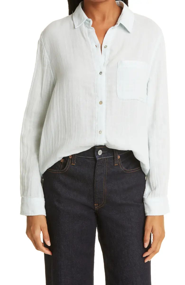 Rails Ellis Cotton Button-Up Shirt | Nordstrom | Nordstrom