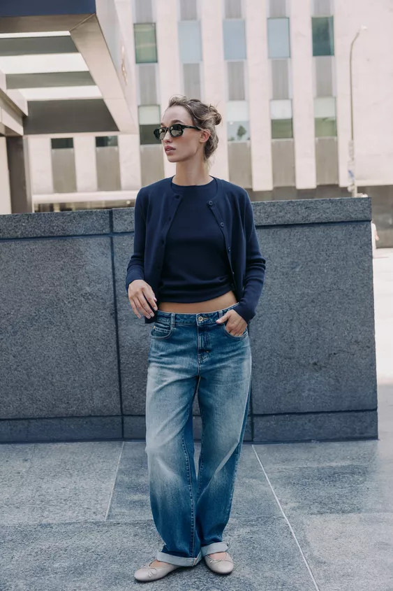 BASIC KNIT BUTTON CARDIGAN | Zara US