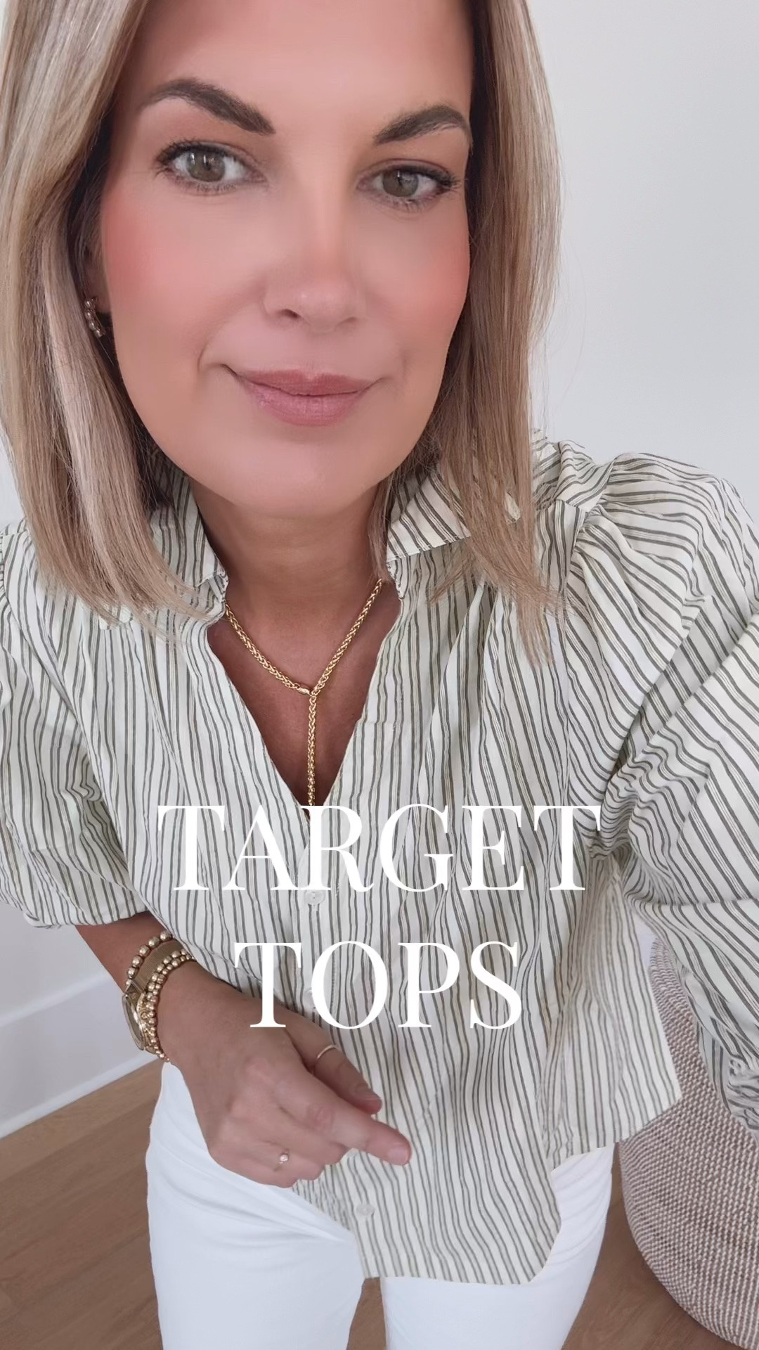 I am 5’11” wearing 27 tall in the white jeans and small in the target tops.

#LTKOver40 #LTKWorkwear #LTKTall