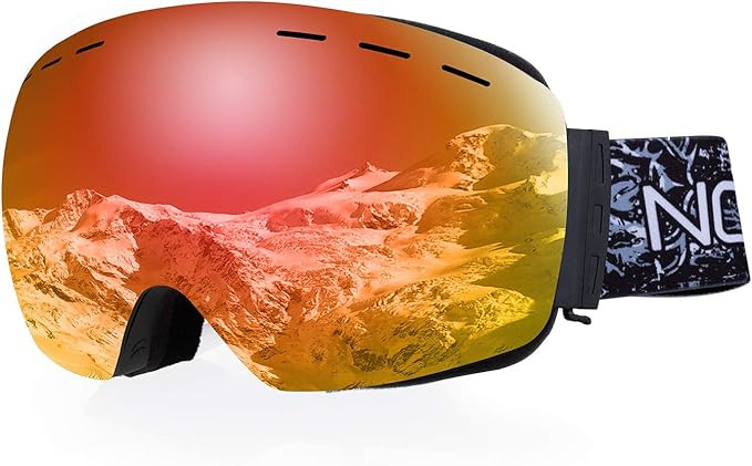 NODLAND S1 Ski Goggles OTG Over The Glass Anti-Fog Snowboard Goggles, UV400 100% UV Protection, I... | Amazon (US)