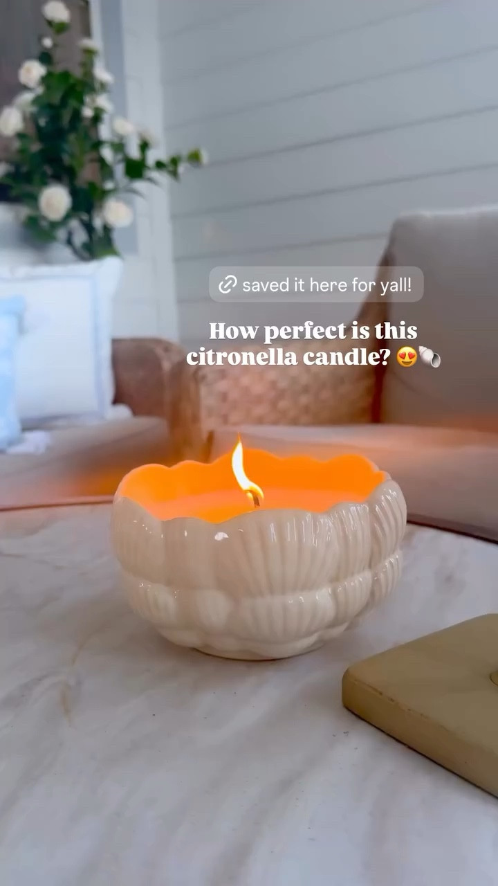 How perfect is this citronella candle? 😍🐚 @Target 





Coastal aesthetic 
Coastal home 
Home decor 
Outdoor decor 
Patio decor 
Target home
Target finds 

#LTKHome #LTKSeasonal