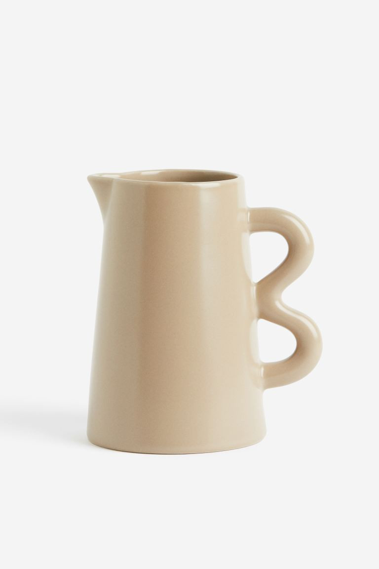 Glazed Stoneware Pitcher | H&M (US + CA)