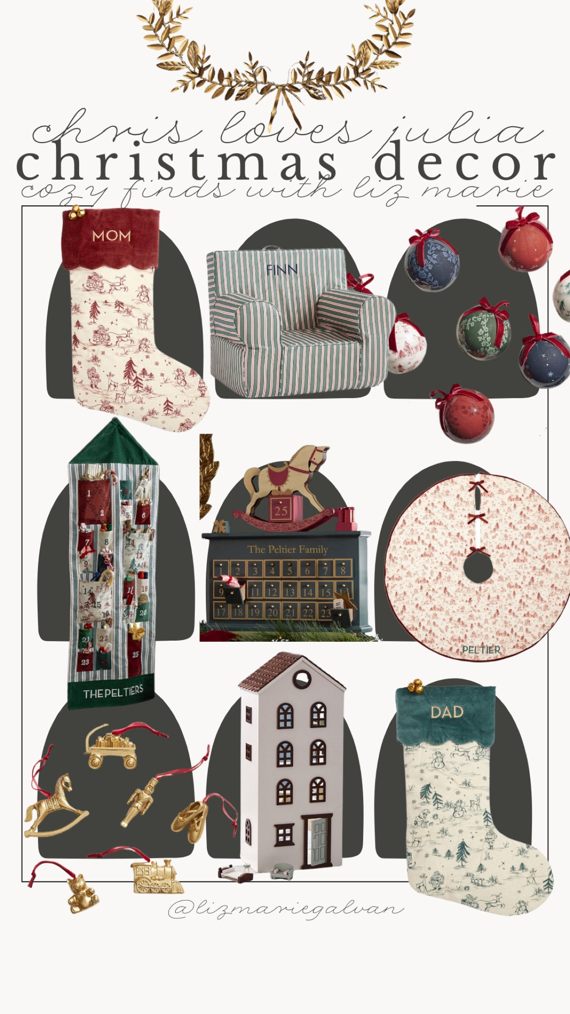 The new traditional beautiful Christmas line from Chris loves Julia at pottery barn filled with classic Christmas decor  that looks like antique heirloom pieces. 

#LTKSeasonal #LTKGiftGuide #LTKHoliday