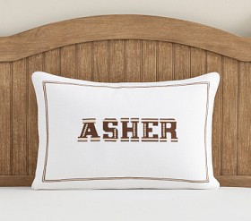 Football Personalized Pillow | Pottery Barn Kids