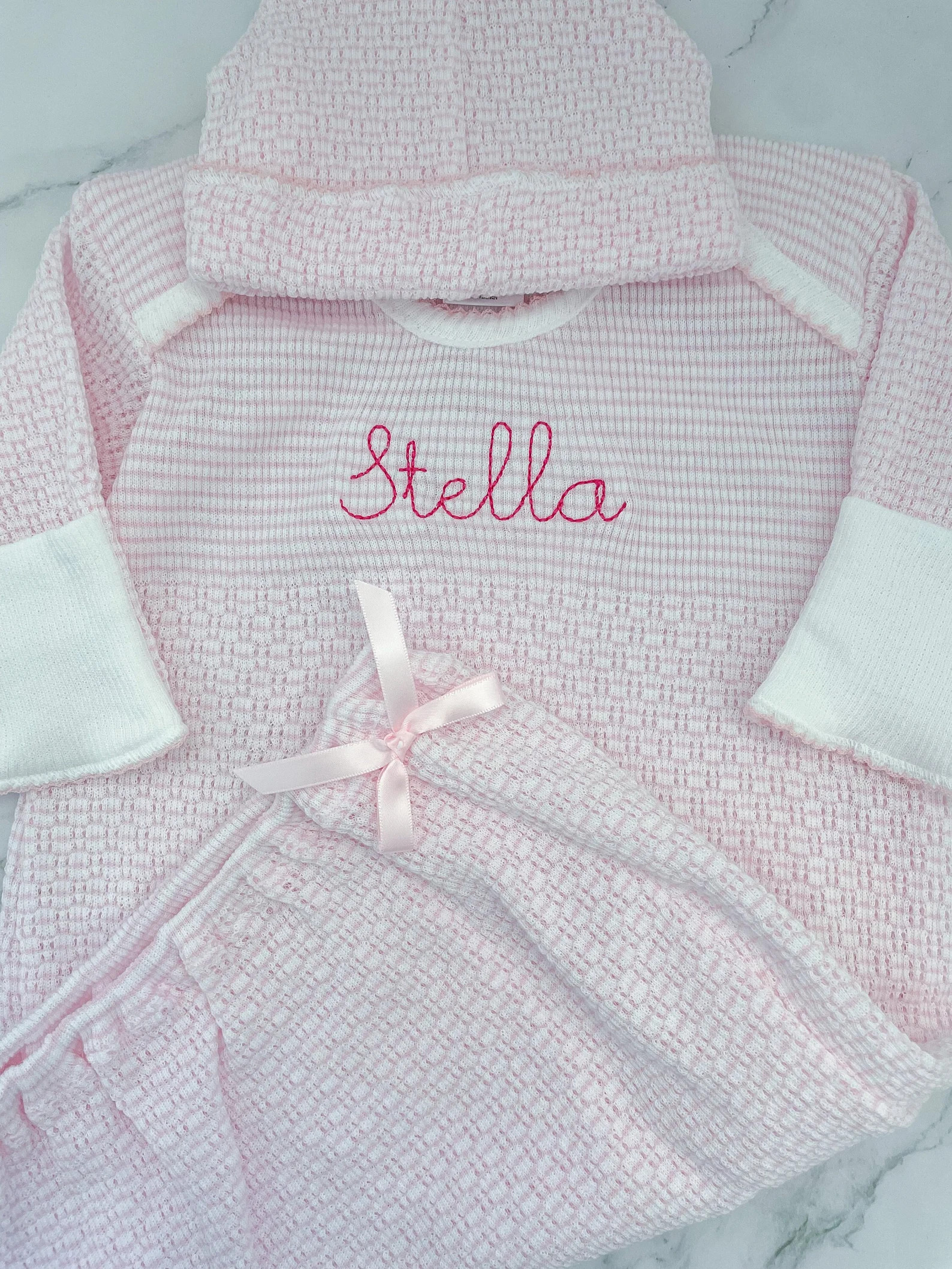 Baby girl monogram gown, Paty gown monogram, Paty gown, Baby girl coming home outfit | Etsy (Global)