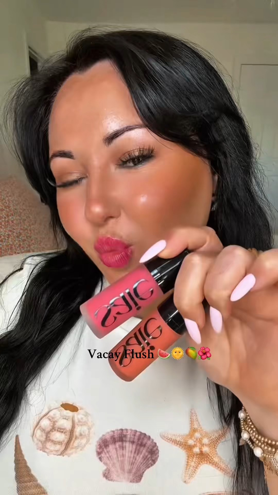 Summer blush unlocked 🔓 #summerbeauty #glowups #beautytutorial #summerlooks  #beautyfavorites #blush 

#LTKSwim #LTKSeasonal #LTKBeauty