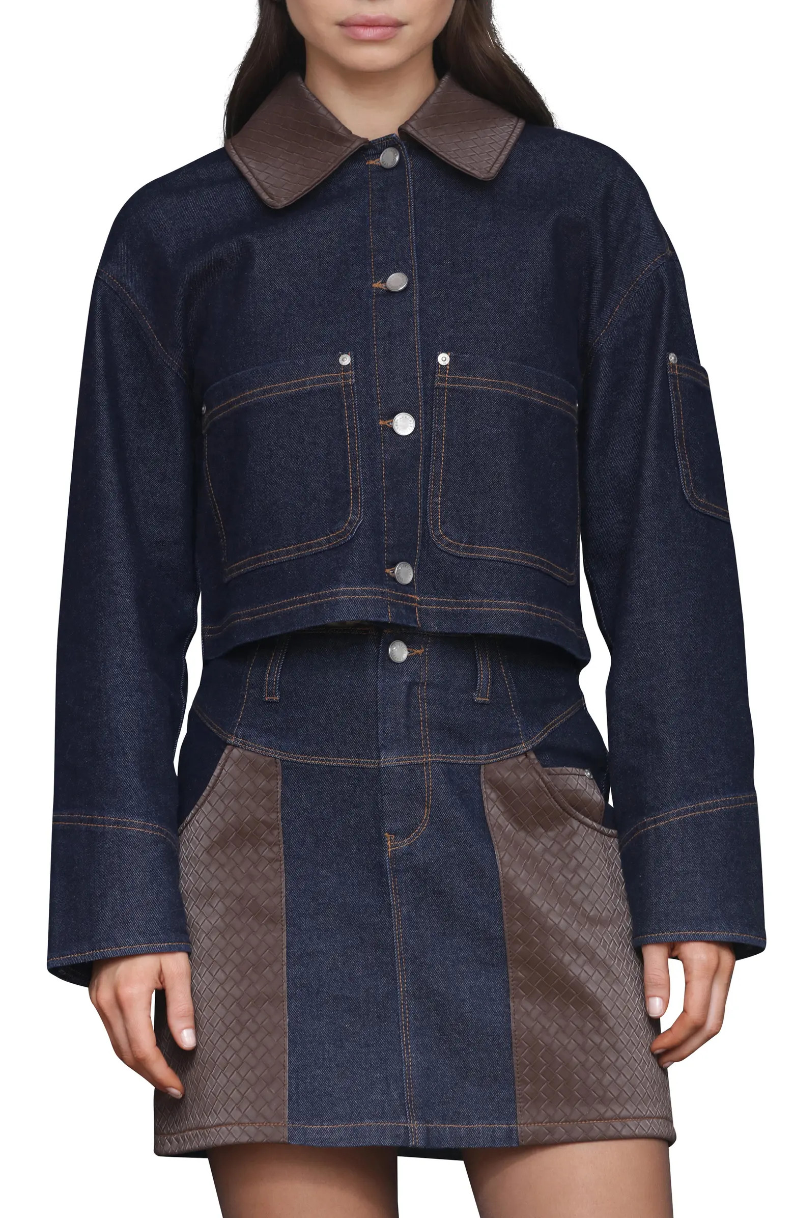 Crop Denim Jacket | Nordstrom