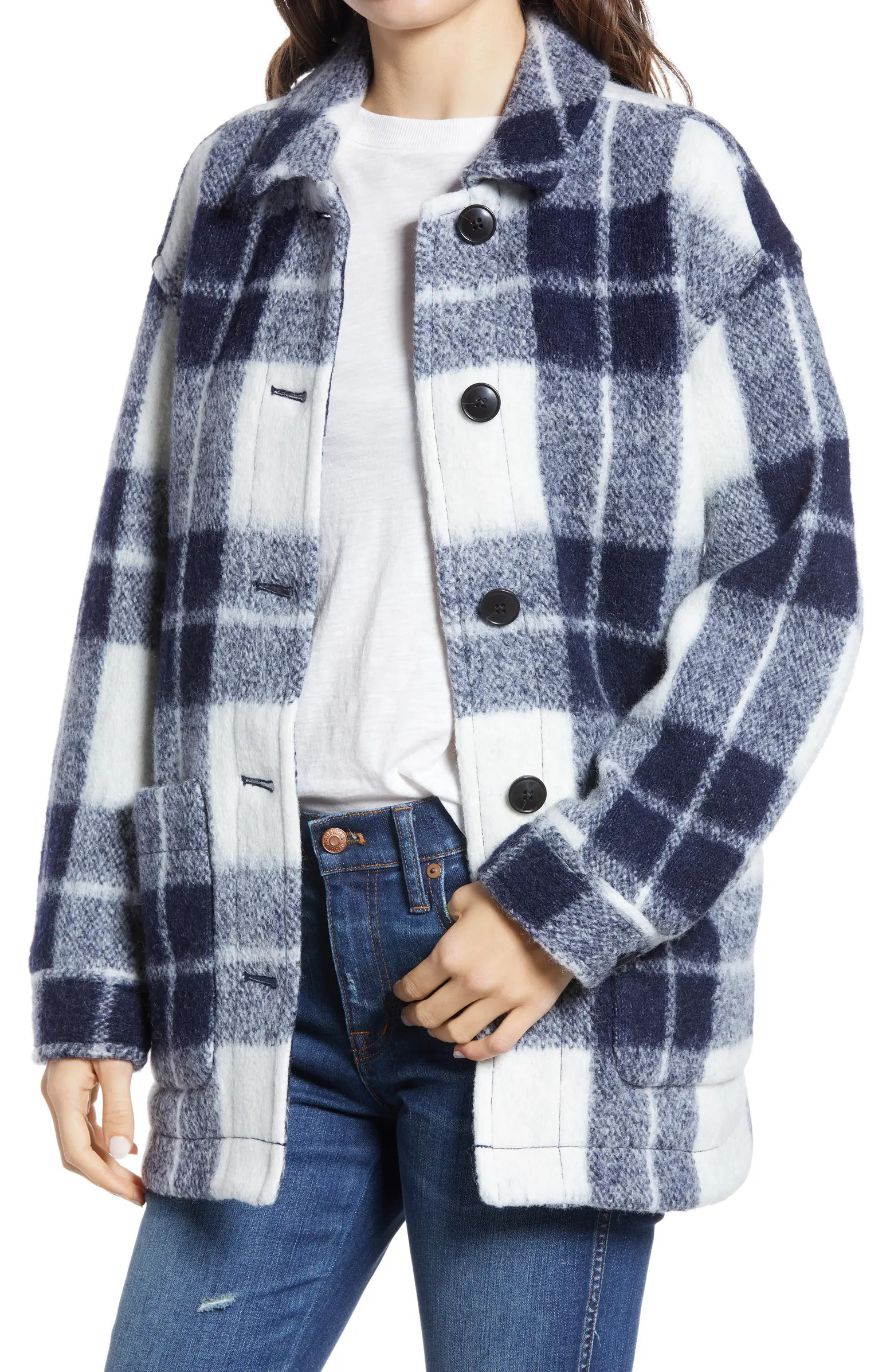 Women's Walton Colleton Plaid Shirt Jacket | Nordstrom