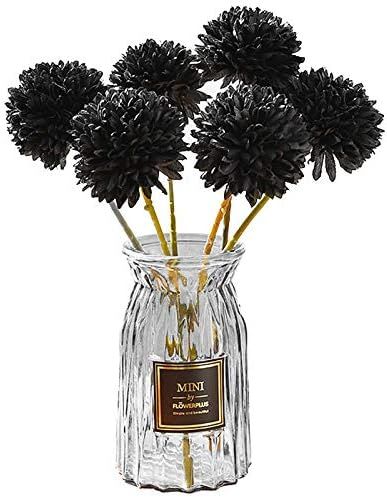 SvaTao Artificial Chrysanthemum Ball Flowers- 12pcs Silk Flower Bouquets for Wedding Present Deco... | Amazon (US)