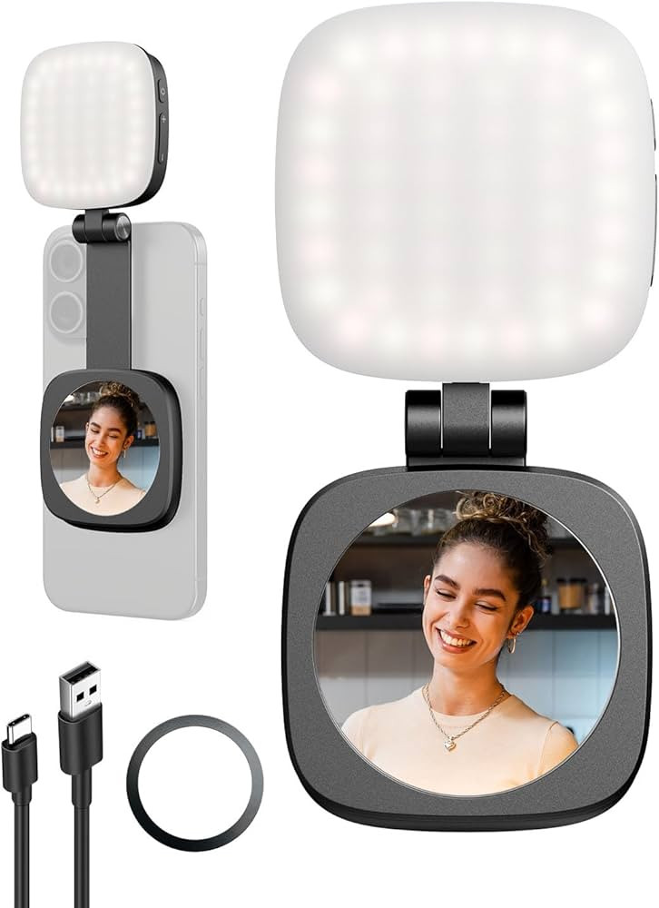 SMALLRIG Vibe P48 Mobile Phone LED Video Light Magnetic Selfie Light for iPhone, Phone Light with... | Amazon (DE)