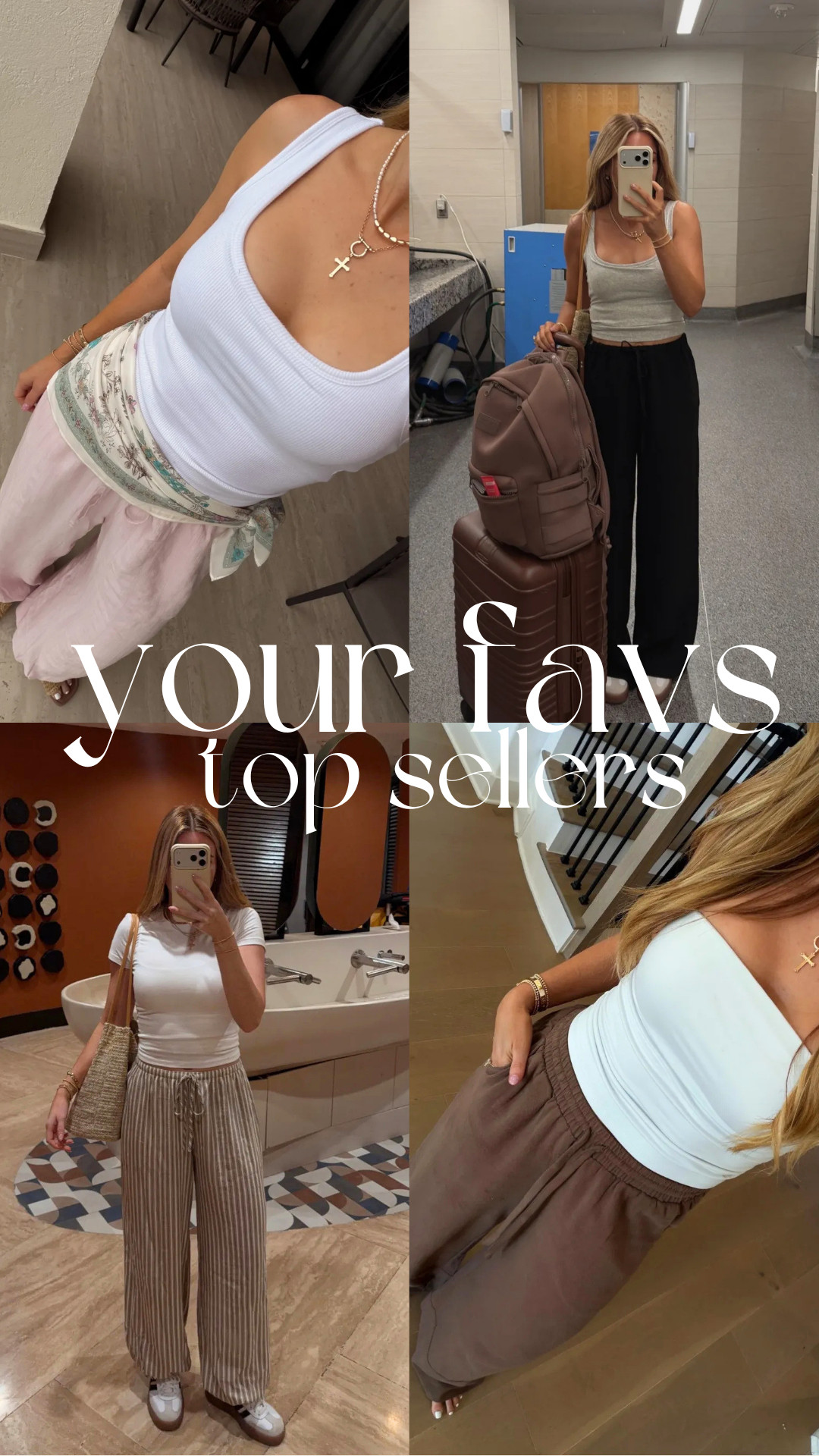 this week's top shopped 🤍 

flowy pants, summer outfits, casual outfits, ootd, michele jaliene #LTKootd 

 