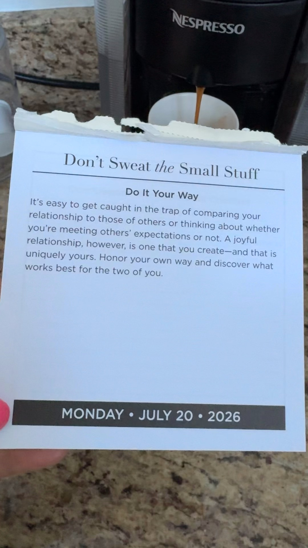 Good morning! Just another manic Monday!! Just kidding! New week let’s crush it! ❤️ Happy Monday! Follow Write Sarah Honey fo more! 
#Monday #Positive #DailyMindset #Thoughtoftheday #DoingBetter #Follow

#LTKdayinmylife #LTKmorningroutine #LTKSaleAlert