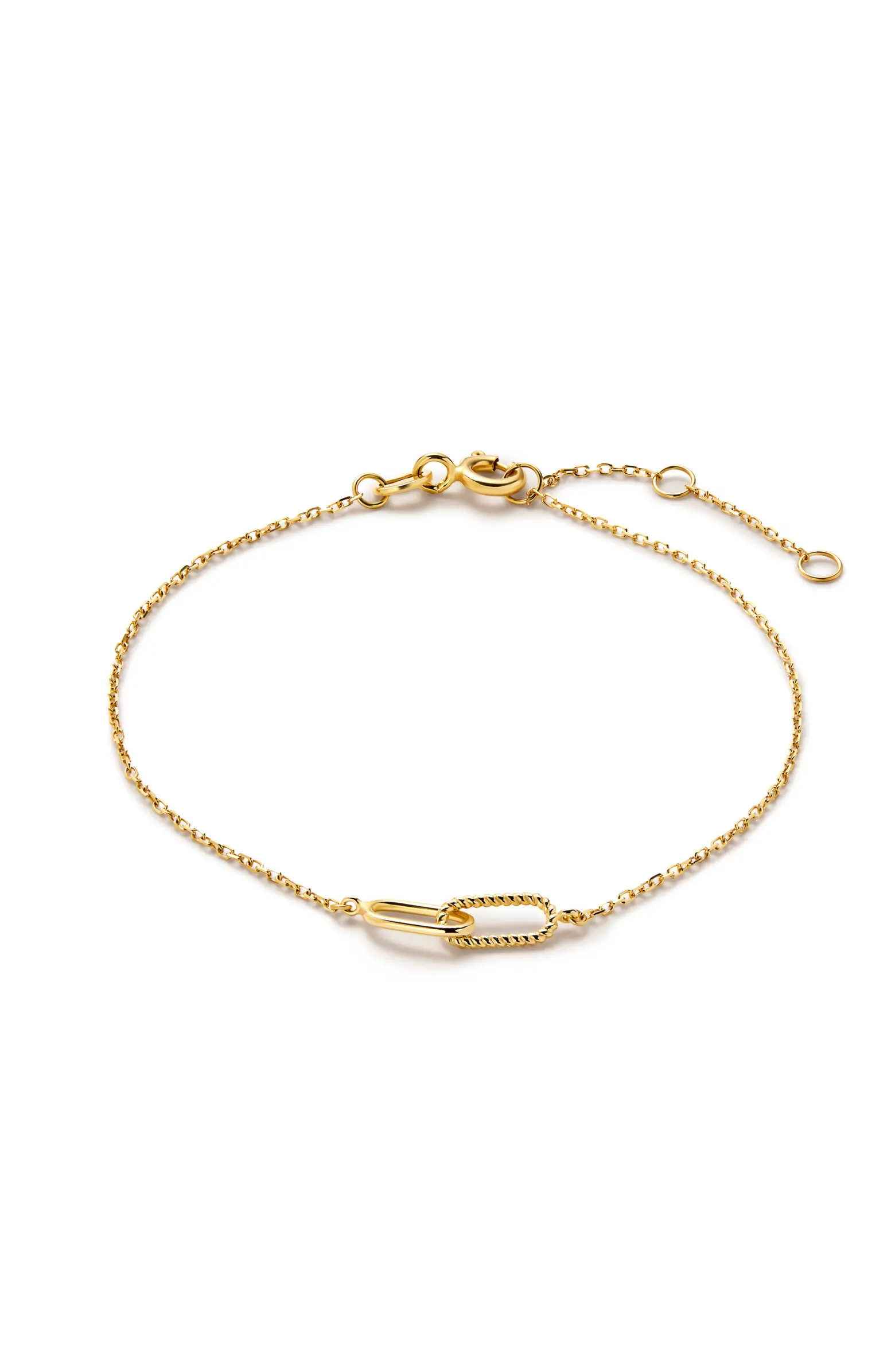 Gold Bracelet - Gold Twisted Link Bracelet | Nordstrom