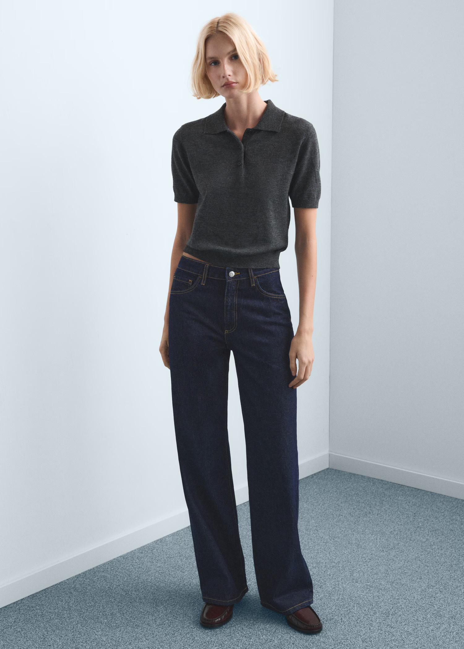 Danila high-waisted wide-leg jeans | Mango (US/MX/AU)