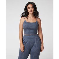 Lux Cami | Women's Azure Heather Tank Top | Vuori | Vuori Clothing (US & Canada)