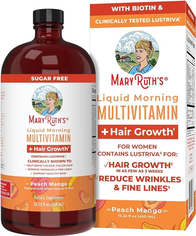 Multivitamin Multimineral for Women by MaryRuth's | No Added Sugar | Vegan Liquid Vitamins for Ad... | Amazon (US)