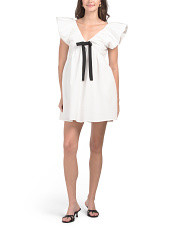 Combo Bow Mini Dress | TJ Maxx