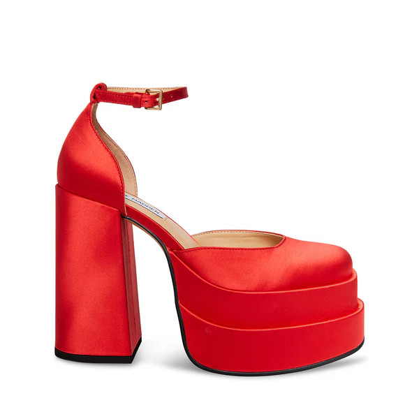 CHARLIZE RED SATIN | Steve Madden (US)