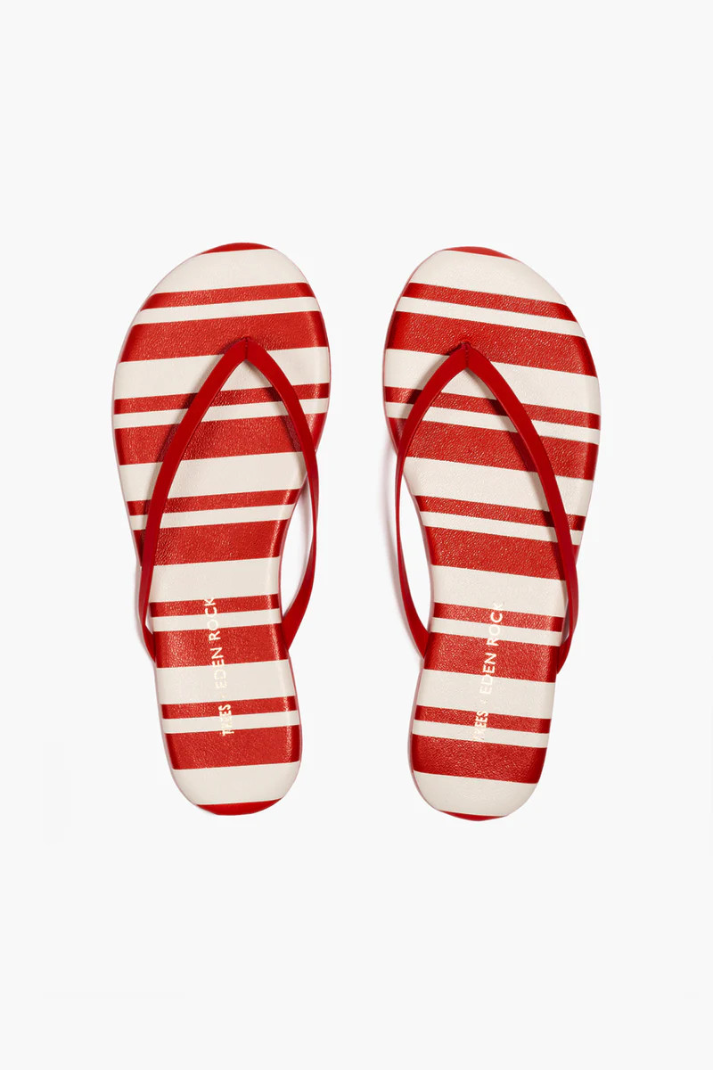 TKEES X Eden Rock in Stripe | Flip-Flops| Women's Footwear | TKEES