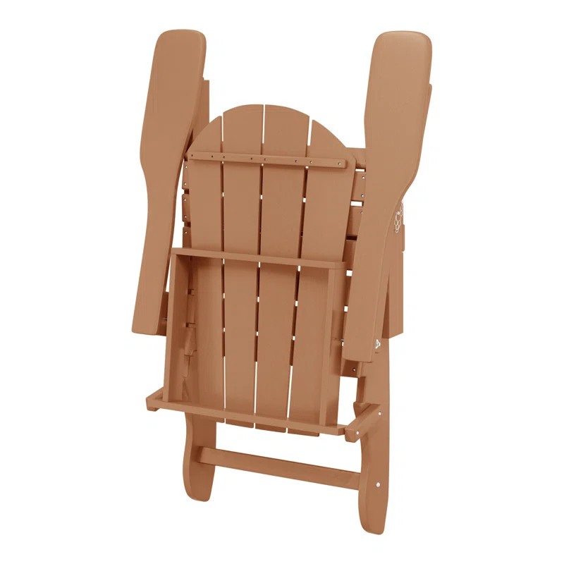 Elland HDPE Folding Adirondack Chair | Wayfair North America