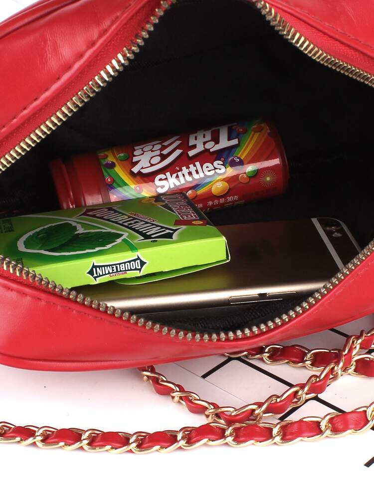 Chevron Crossbody Bag | SHEIN