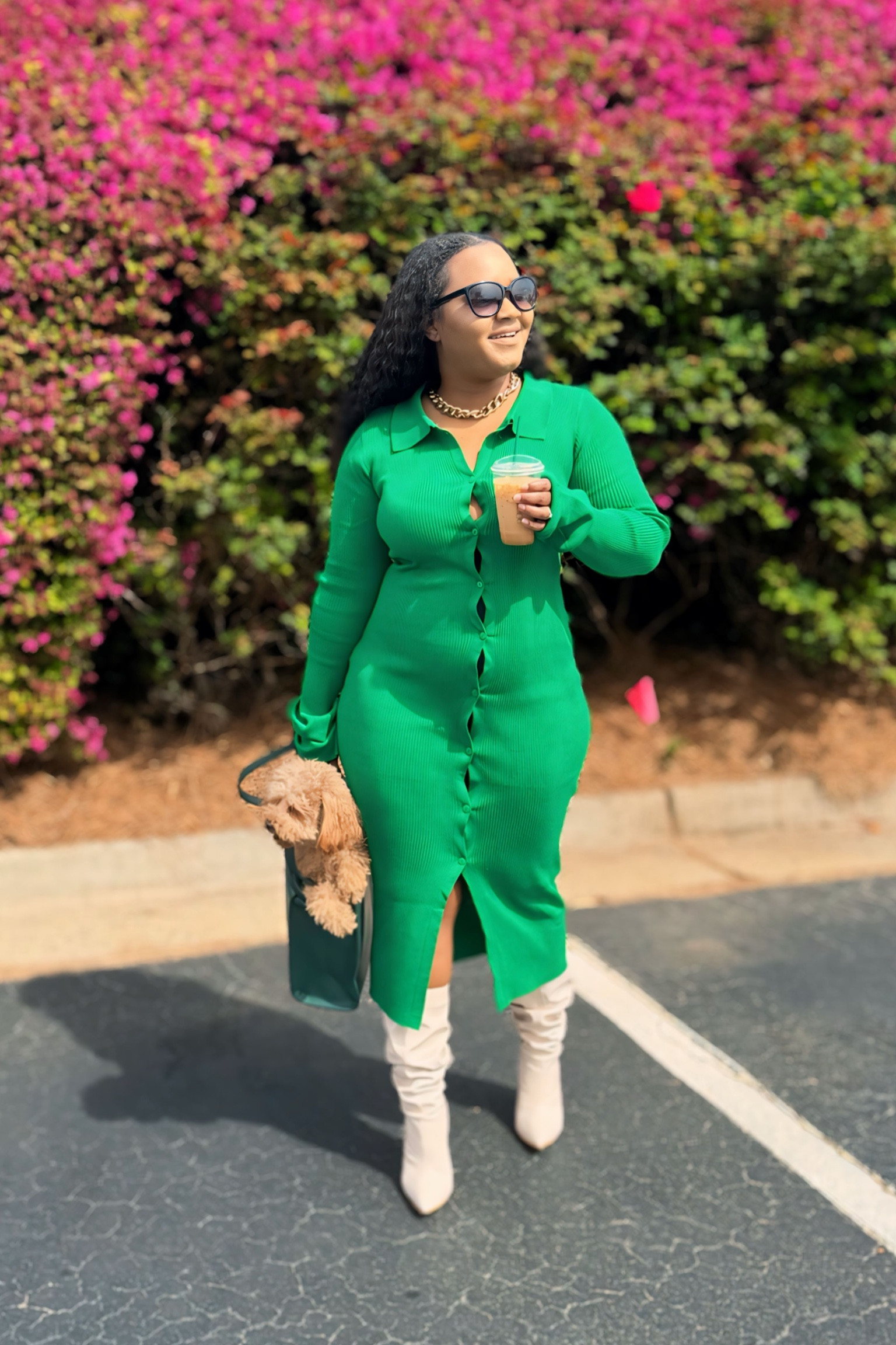 Knit dresses in Spring 💚🍀 multiple colors available.

Badger and I enjoyed our St Patrick’s day. 

#knitdress #springdress #longsleeve #mididress #easteroutfit



#LTKmidsize #LTKworkwear #LTKstyletip