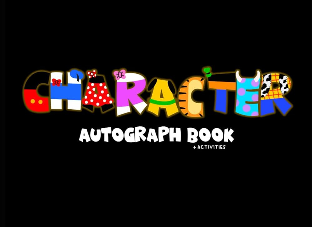 Character Autograph Book plus Activities | Amazon (US)