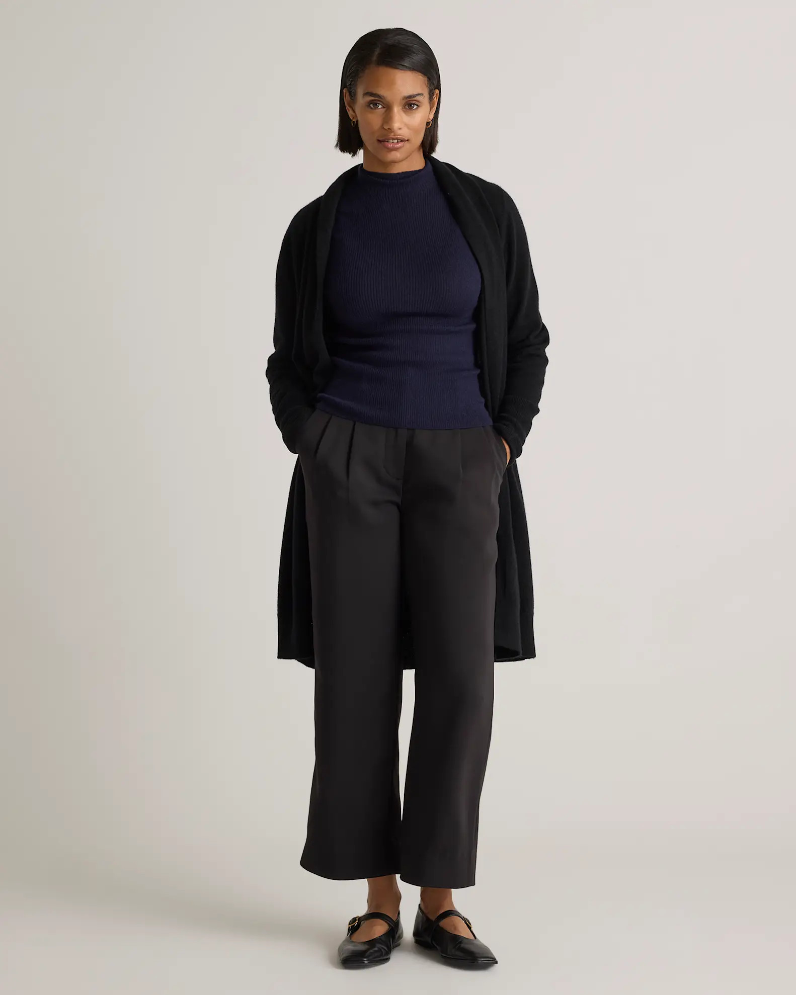 Mongolian Cashmere Duster Cardigan Sweater | Quince