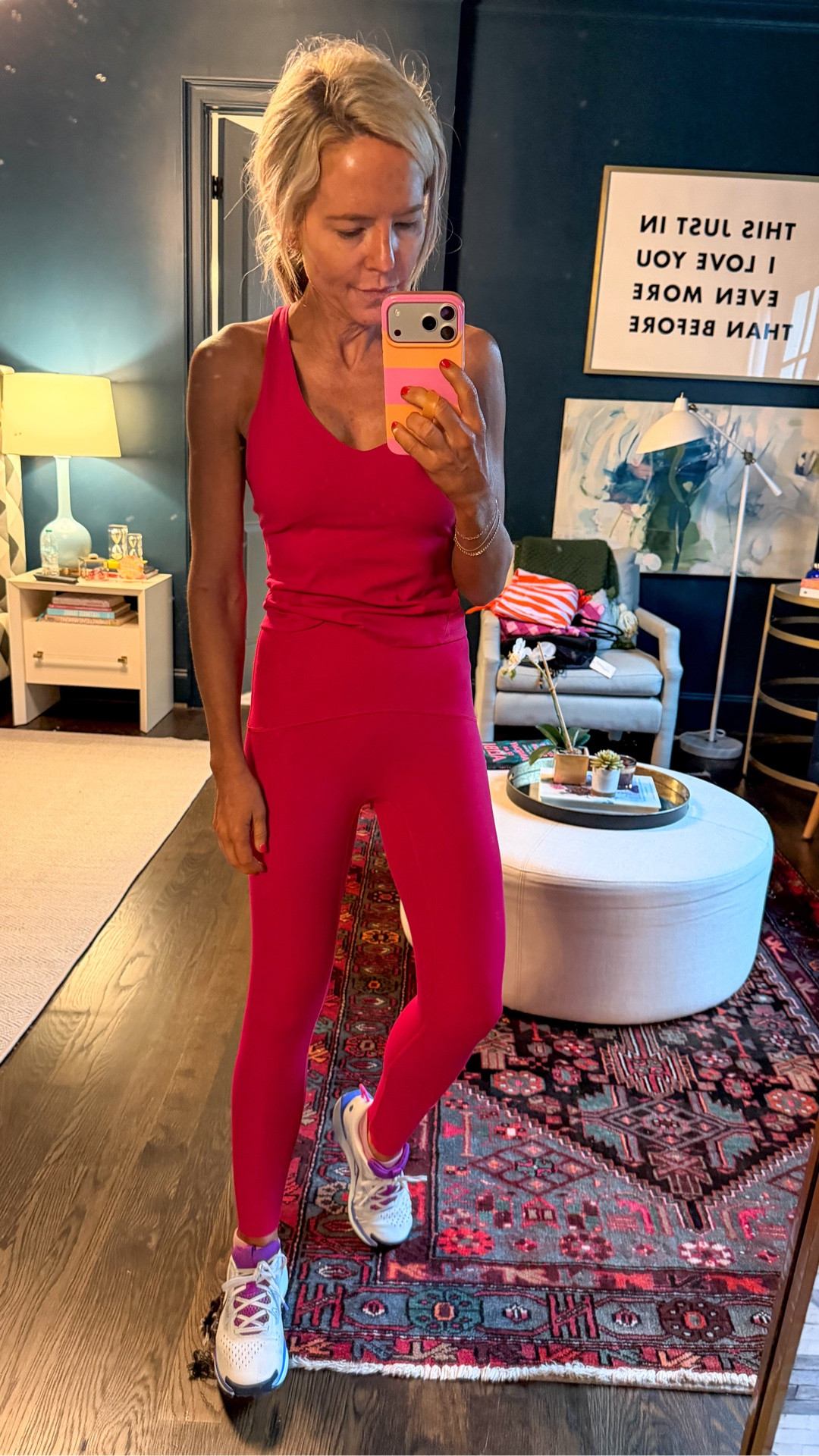 never missing a Monday! @Spanx active separates on major sale • wearing XS in tank and leggings!

#LTKootd #LTKActive #LTKOver40