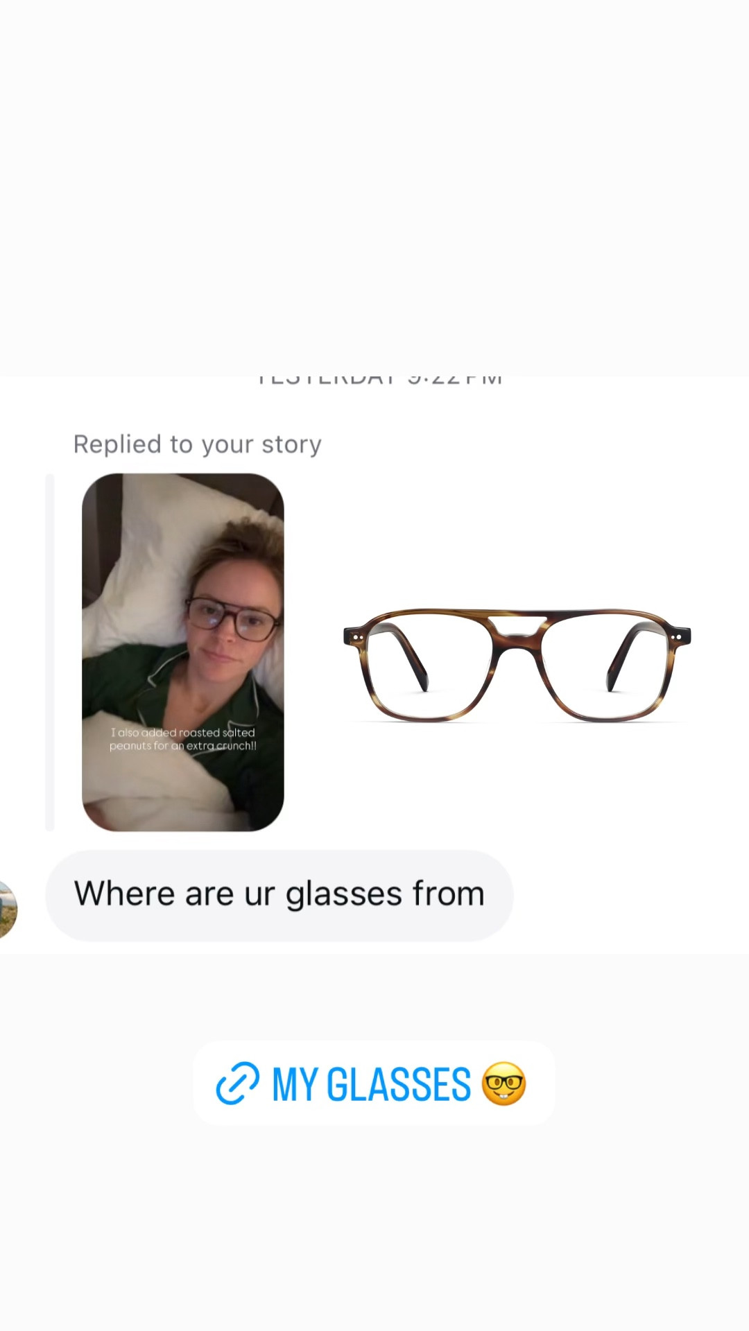 Warby Parker is my go-to for glasses  