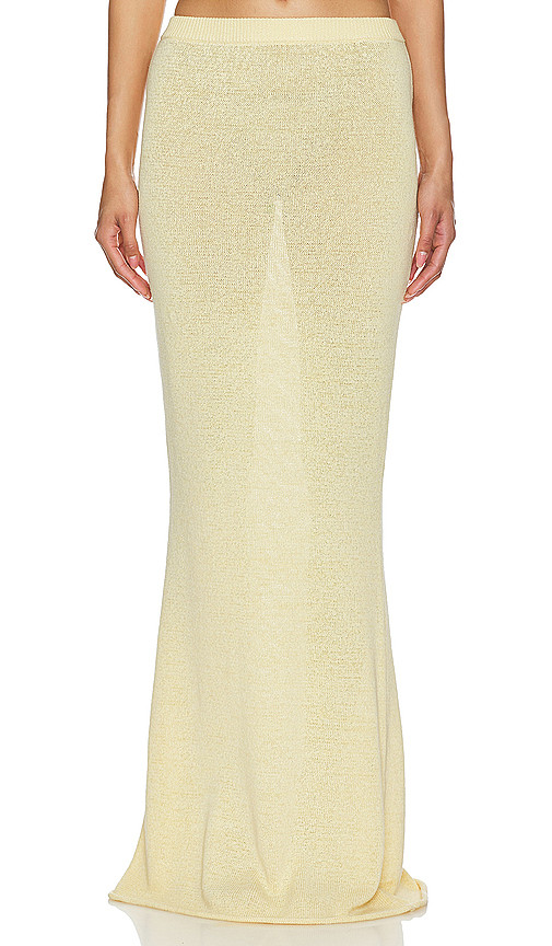 Kora Skirt in Butter | Revolve Clothing (Global)