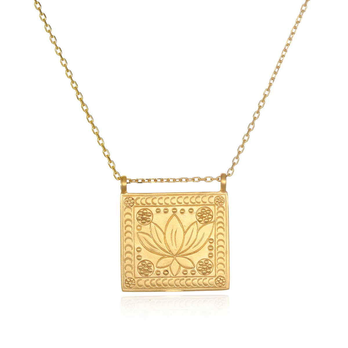 Sacred Commencement Lotus Necklace | Satya Jewelry