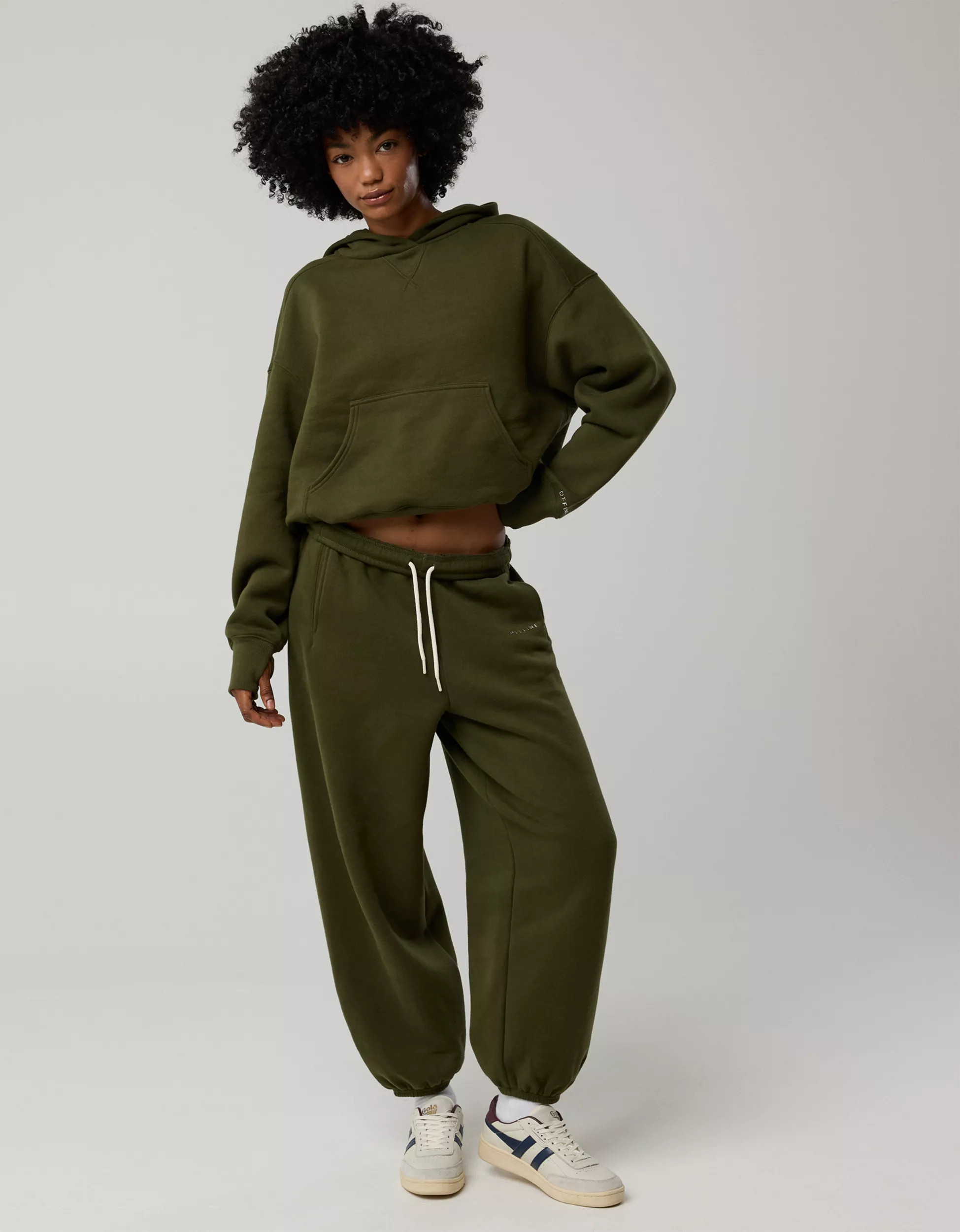 OFFLINE By Aerie Cloud Fleece Baggy Jogger | Aerie